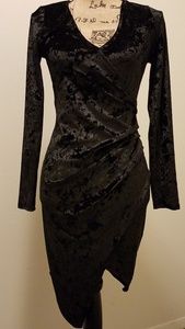 Velvet black Dress